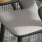 Modern Leather Dining Arm Chair Upholstered Open Back Armchair with Metal Legs Clearhalo ' kitchen&dining_furn' 'Dining Chairs' 'Dining Tables & Seating' 'dining_chair' 'furn' 'furn_dining_chair' 'Furniture' 'furniture_dining_chair' 'Kitchen & Dining Furniture' 'kitchen' 1200x1200_79bc3a50-8c9d-42c2-bfe9-2617dc1c5fae