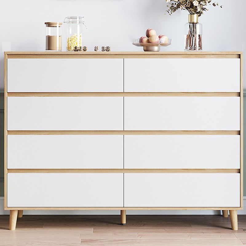 Eigentijdse slaapkamerkist 16 "brede opbergkist met laden