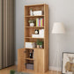 Moderne vertikale Bücherregal Künstliches Holzbuchhandel für Schlafzimmer, 23,5 "W x 12" D x 71 "H