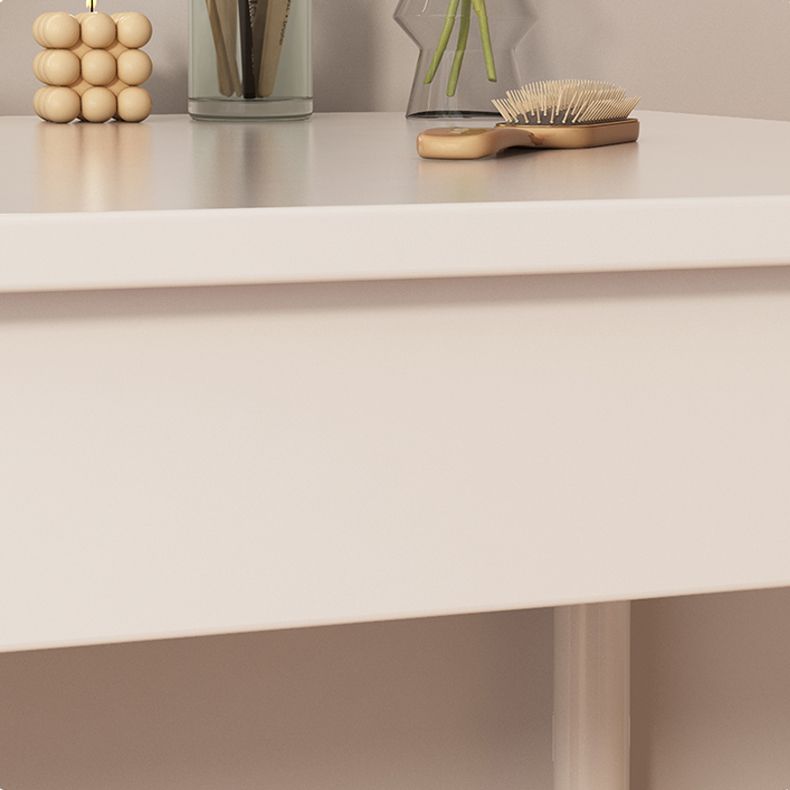 Wit hedendaagse make-up ijdelheid hout ijdelheid kaptafel