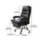 Faux Leather Swivel Office Chair Chrome Frame with Footrest Managers Chair Clearhalo 'furn' 'furn_office_chair' 'Furniture' 'Office Chairs' 'Office Furniture' 'office_chair' 1200x1200_79c7c80b-bd86-44ca-9c02-73259bd4d97e