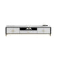 Stone Media Console Contemporary Open Storage TV Console with Doors Clearhalo 'furn' 'furn_tv_stands_entertainment_centers' 'Furniture' 'Living Room Furniture' 'TV Stands & Entertainment Centers' 'TV Stands & Media Storage Furniture' 'tv_stands_entertainment_centers' 1200x1200_79c88f05-9a7c-4553-b8ee-6fbee07fc7bb