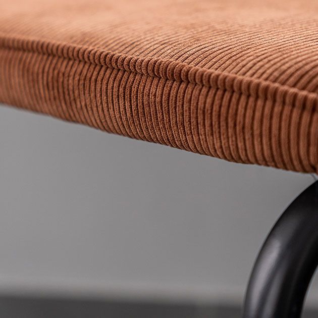 Contemporary Style Dining Chairs Armless Open Back Chairs with Metal Legs Clearhalo ' kitchen&dining_furn' 'Dining Chairs' 'Dining Tables & Seating' 'dining_chair' 'furn' 'furn_dining_chair' 'Furniture' 'furniture_dining_chair' 'Kitchen & Dining Furniture' 'kitchen' 1200x1200_79cba1d8-621f-4a1c-a2f7-f10631927640