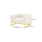 Modern 27.55" H Wood Frame Tuxedo Arm Sofa in White for Living Room Clearhalo 'furn' 'furn_sofas' 'Furniture' 'Living Room Furniture' 'Sofa' 'sofas' 1200x1200_79cd811b-6f54-459d-8a36-01e7f43370a2