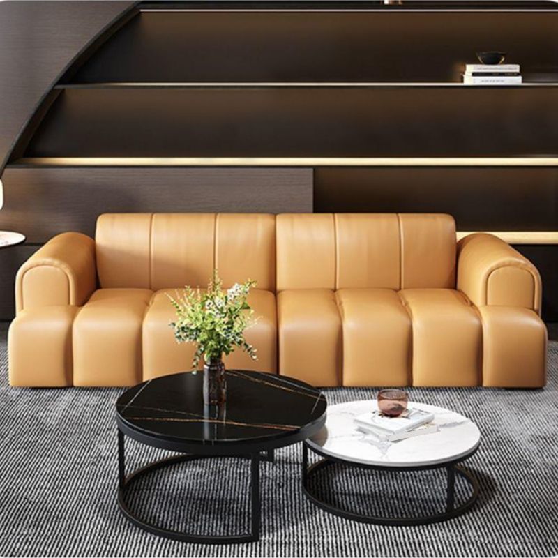 Contemporary Stationary Cushions Recessed Arm Living Room Settee Clearhalo 'furn' 'furn_sofas' 'Furniture' 'Living Room Furniture' 'Sofa' 'sofas' 1200x1200_79cea43b-0169-4c9e-b27d-934a3d583e05