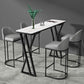 Stone Top Bar Table 42-inch Height Industrial Style Bistro Table for Restaurant Clearhalo 'Bar Furniture' 'Bar Tables' 'bar_tables' 'Furniture' 'furniture_bar_tables' 'Kitchen & Dining Furniture' 'kitchen&dining_furn' 'kitchen' 1200x1200_79ceb1ef-2b7d-4697-9901-bad1c13d86ee