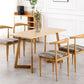 Industrial Kitchen Wood Table for Restaurant Dining Table with Wooden Base Clearhalo ' dining_table' 'Dining Tables & Seating' 'Dining Tables' 'furn' 'furn_dining_table' 'Furniture' 'furniture_dining_table' 'Kitchen & Dining Furniture' 'kitchen&dining_furn' 'kitchen' 'kitchen_dining_table' 1200x1200_79d194a8-d941-4b8e-aff0-757a2f40b78c