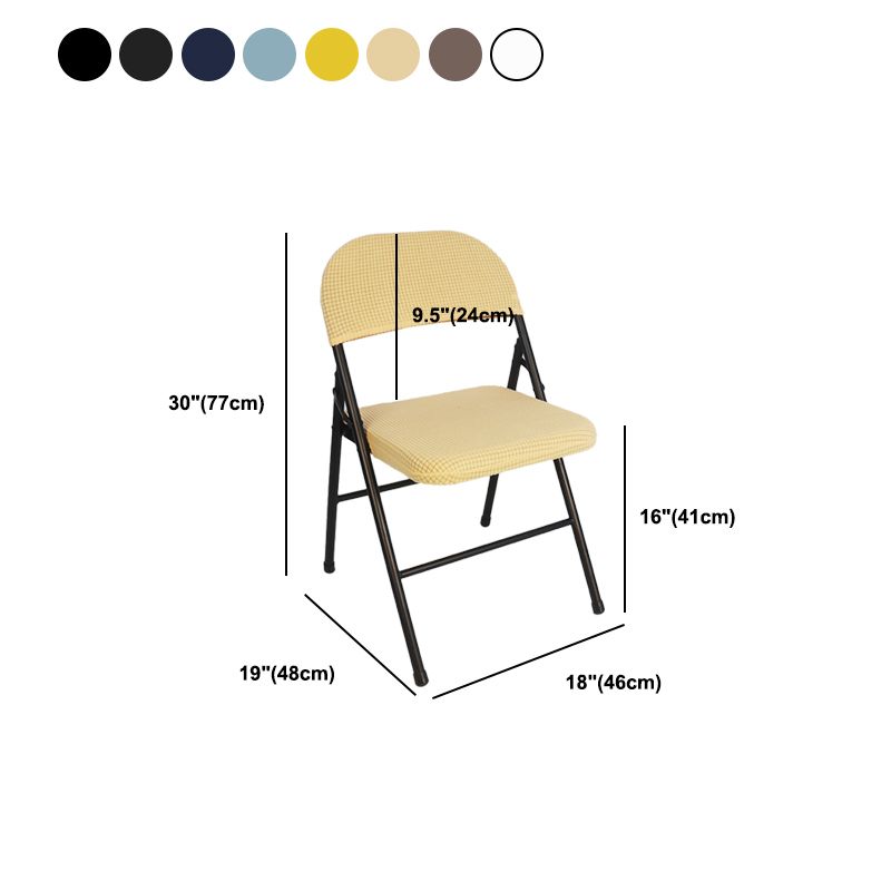 18" breiter moderner Konferenzstuhl ohne Rollen. Bürostuhl