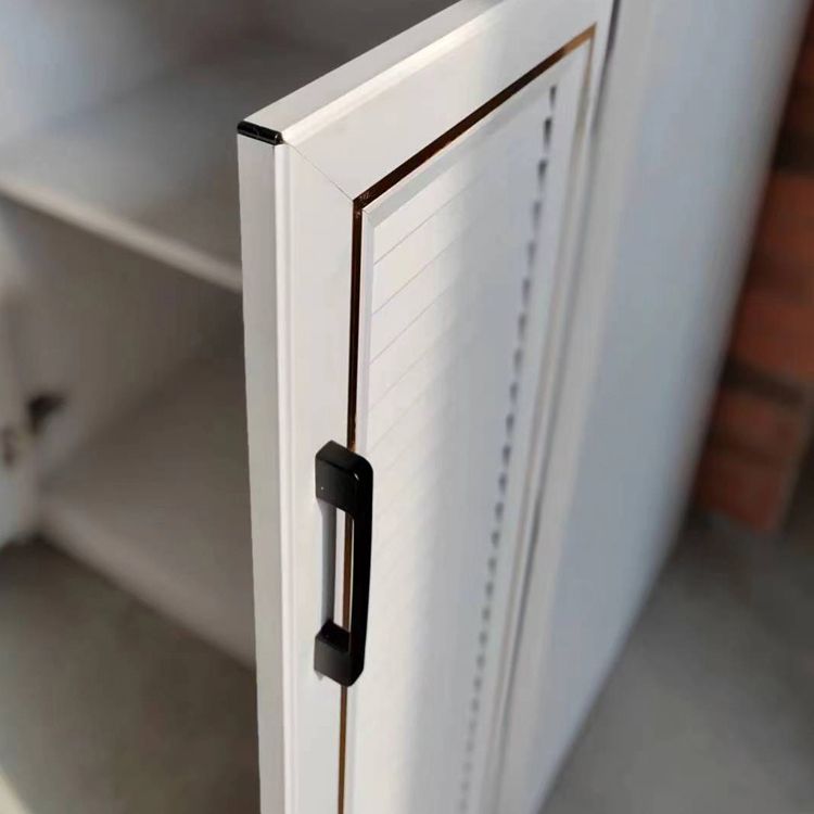 Gabinete de metal contemporáneo 31.49 "Gabinete de acento de altura con puerta