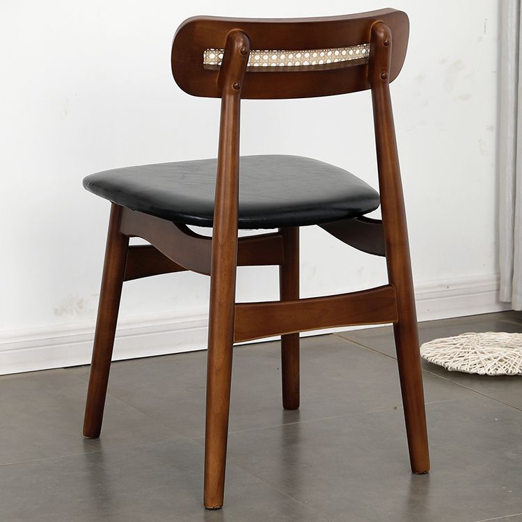 Traditional Wood Dining Kitchen Room Side Chair Open Back Chair Clearhalo ' kitchen&dining_furn' 'Dining Chairs' 'Dining Tables & Seating' 'dining_chair' 'furn' 'furn_dining_chair' 'Furniture' 'furniture_dining_chair' 'Kitchen & Dining Furniture' 'kitchen' 1200x1200_79d81052-8d1f-4d5b-85ee-20917dc32284