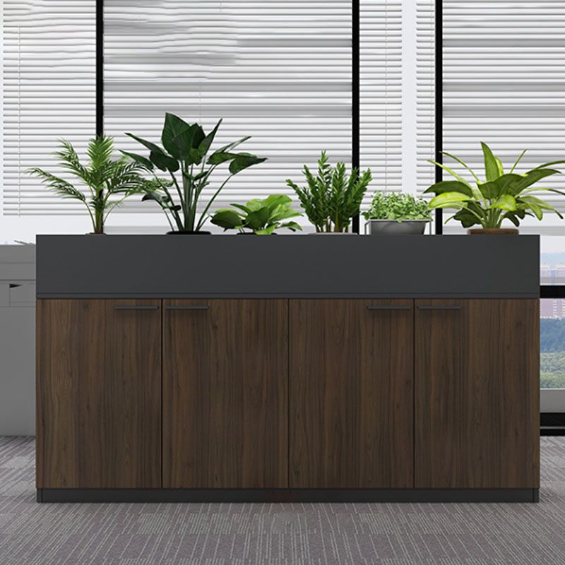 Medieval Modern Filing Cabinet Wooden Frame Lateral File Cabinet Clearhalo 'Filing Cabinets' 'filling_cabinets' 'furn' 'furn_filling_cabinets' 'Furniture' 'Office Furniture' 1200x1200_79d95bdc-09cd-46b4-a788-6e065ec6de8b