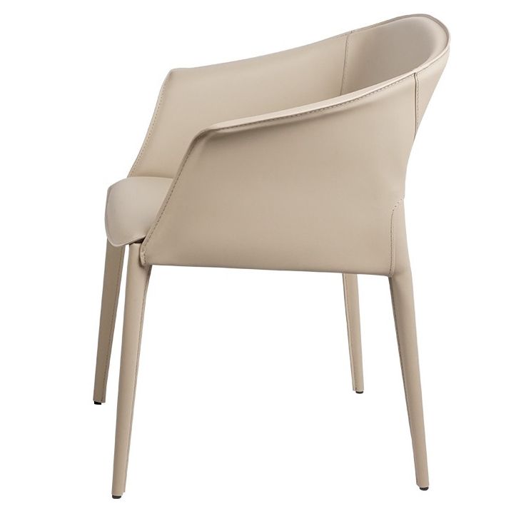 Contemporary Metal Dining Room Chair Leather Dining Chairs for Home Use Clearhalo 'Dining Chairs' 'Dining Tables & Seating' 'dining_chair' 'furn' 'furn_dining_chair' 'Furniture' 'Kitchen & Dining Furniture' 1200x1200_79d97378-732f-4c89-82ab-bc69b4874589