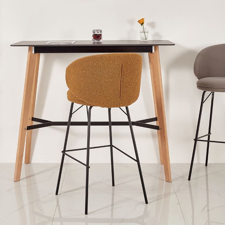 Modern Style Metal Bar-stool Bucket Counter Bar Stool for Home Clearhalo 'Bar Furniture' 'Bar Stools' 'bar_stools' 'furn' 'furn_bar_stools' 'Furniture' 'furniture_bar_stools' 'Kitchen & Dining Furniture' 1200x1200_79da25f4-c6a3-4772-ac8e-8bf22a9075e6