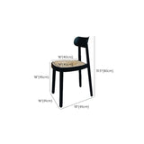 Contemporary Style Wood Counter Chair Footrest Counter Stool for Restaurant Clearhalo 'Bar Furniture' 'Bar Stools' 'bar_stools' 'furn' 'furn_bar_stools' 'Furniture' 'Kitchen & Dining Furniture' 1200x1200_79db6806-074e-4316-86d2-9bcabf1acc9c