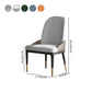 Contemporary Armless Solid Back Side Chairs Leather Dining Chairs for Home Clearhalo ' kitchen&dining_furn' 'Dining Chairs' 'Dining Tables & Seating' 'dining_chair' 'furn' 'furn_dining_chair' 'Furniture' 'furniture_dining_chair' 'Kitchen & Dining Furniture' 'kitchen' 1200x1200_79df3ec5-7d79-4387-b846-15d8dda12a91