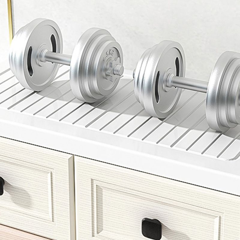 Moderner Stil nicht hangender Armoire Plastik Hausaufbewahrungsschrank mit Schubladen