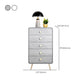 Glam Kommode aus Holz mit 3/4/5 Schubladen