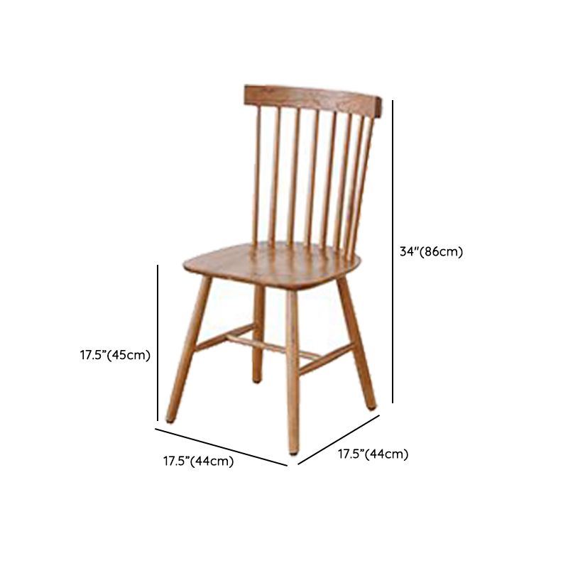 モダンなスタイルの家具5/7 PCS長方形のソリッドウッドダイナーテーブルとダイニングチェア