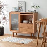 Stegno a buffet di archiviazione in stile moderno con 2-disegno con 2 disegni