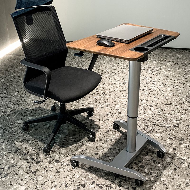 Zeitgenössischer Büroschreibtisch Herstellte Holzverstellbarhöhenschreiberschreibtisch