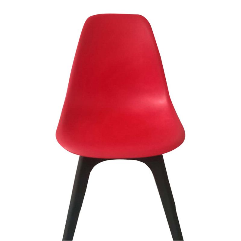 Contemporary Style Plastic Dining Chair Solid Back Dining Chair for Home Clearhalo ' kitchen&dining_furn' 'Dining Chairs' 'Dining Tables & Seating' 'dining_chair' 'Furniture' 'furniture_dining_chair' 'Kitchen & Dining Furniture' 'kitchen' 1200x1200_79fc4c35-566e-4d6f-9ab0-8d3217987379