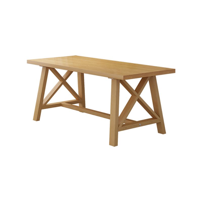 Moderno 1/3/4/5 pezzi set da pranzo tavolo da pranzo in legno di pino rettangolo per sala da pranzo