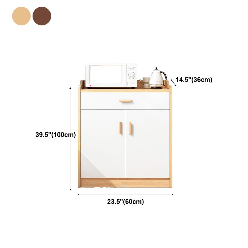 Artificial Wood Kitchen Sideboard Cabinet Modern Credenza with Drawers and Storage Clearhalo 'buffet_sideboard' 'Buffets & Sideboards' 'furn' 'furn_buffet_sideboard' 'Furniture' 'furniture_buffet_sideboard' 'Kitchen & Dining Furniture' 1200x1200_79ffaf58-ab69-44f7-a2ce-a5ce4988d5e8