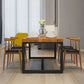 Modern 1/5 Pieces Dining Set Rectangle Pine Wood Dining Table for Kitchen Dining Room