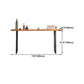 Solid Wood Bar Dining Table Industrial Bar Dining Table with Sled Base in Black Clearhalo 'Bar Furniture' 'Bar Tables' 'bar_tables' 'furn' 'furn_bar_tables' 'Furniture' 'furniture_bar_tables' 'Kitchen & Dining Furniture' 1200x1200_7a0253f4-a503-47eb-be56-3997160bf11a