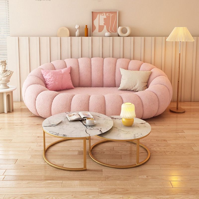 Contemporary Polyester Seating Tufted Tuxedo Arm Loveseat for Living Room Clearhalo 'furn' 'furn_sofas' 'Furniture' 'Living Room Furniture' 'Sofa' 'sofas' 1200x1200_7a025511-54c6-49e8-9260-292781966387