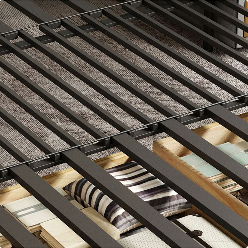 Gray Faux leather Sleeper Sofa 33.46" Wide Sofa Bed with Detachable Mattress Clearhalo 'furn' 'furn_futons' 'Furniture' 'Futons & Daybeds' 'Futons' 'Living Room Furniture' 1200x1200_7a049405-5a78-4528-96ff-d205a2b88215