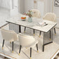 Rectangle Dining Table Traditional Luxury Dining Table with Double Pedestal Base Clearhalo ' dining_table' 'Dining Tables & Seating' 'Dining Tables' 'furn' 'furn_dining_table' 'Furniture' 'furniture_dining_table' 'Kitchen & Dining Furniture' 'kitchen&dining_furn' 'kitchen' 'kitchen_dining_table' 1200x1200_7a06cbc7-01ae-45e0-8f7b-31847b21c0aa