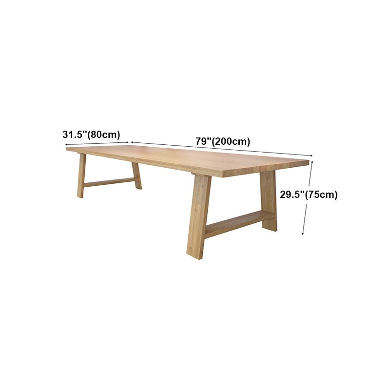 Rectangular Solid Wood Meeting Table Home Office Modern Writing Desk Clearhalo 'furn' 'furn_office_desk' 'Furniture' 'Office Desks' 'Office Furniture' 'office_desk' 1200x1200_7a08133f-1fd3-47e2-ba82-fc63e69b8290