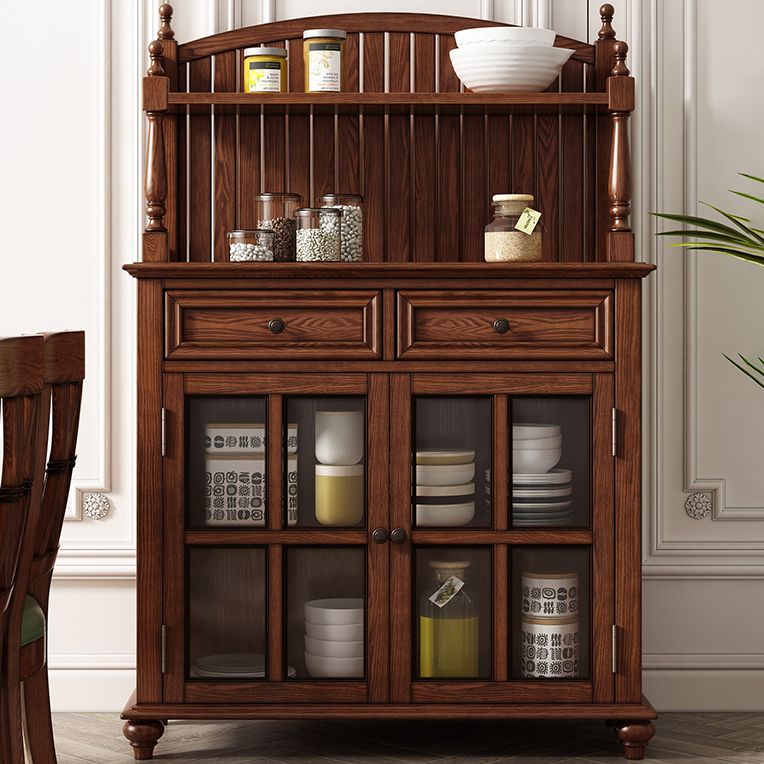 Contemporary Sideboard Cabinet Ash Sideboard with Doors for Kitchen Clearhalo 'buffet_sideboard' 'Buffets & Sideboards' 'furn' 'furn_buffet_sideboard' 'Furniture' 'Kitchen & Dining Furniture' 1200x1200_7a099775-47cd-4431-9749-5a37a3833bb3