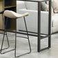 Set tavolo da bar rettangolare in marmo Set da barra per altezza barra in stile industriale 1/3/5 pezzi
