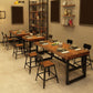 Industrial Rectangle Dining Room Table Pine Solid Wood Table with Trestle Base Clearhalo ' dining_table' 'Dining Tables & Seating' 'Dining Tables' 'furn' 'furn_dining_table' 'Furniture' 'furniture_dining_table' 'Kitchen & Dining Furniture' 'kitchen&dining_furn' 'kitchen' 'kitchen_dining_table' 1200x1200_7a0a8b67-2732-46f0-93bd-96652ff16b24