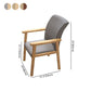 Modern Style Wooden Dining Chair Solid Back Dining Arm Single Chair for Kitchen Clearhalo ' kitchen&dining_furn' 'Dining Chairs' 'Dining Tables & Seating' 'dining_chair' 'furn' 'furn_dining_chair' 'Furniture' 'furniture_dining_chair' 'Kitchen & Dining Furniture' 'kitchen' 1200x1200_7a0a9cfc-7223-4b6a-892c-3b14a26f9924