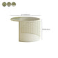 Round GlassCoffee Table Tropical No Distressing Coffee Table Set with Shelf Clearhalo 'Coffee & Accent Tables' 'Coffee Tables' 'coffee_tables' 'furn' 'furn_coffee_tables' 'Furniture' 'Living Room Furniture' 1200x1200_7a0dfd6a-25d5-4437-97f6-8ed3e713bc1a