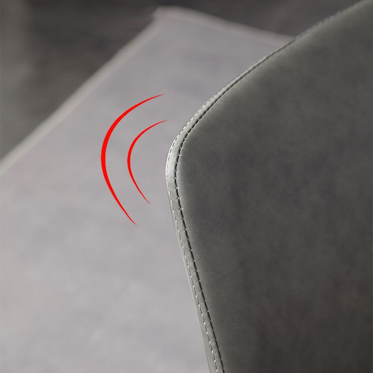 Industrial Style Metal Chair Kitchen Solid Back Dining Side Chairs (Set of 2) Clearhalo ' kitchen&dining_furn' 'Dining Chairs' 'Dining Tables & Seating' 'dining_chair' 'furn' 'furn_dining_chair' 'Furniture' 'furniture_dining_chair' 'Kitchen & Dining Furniture' 'kitchen' 1200x1200_7a116bd5-52a1-4f89-8c9c-a2bcfa3e0198