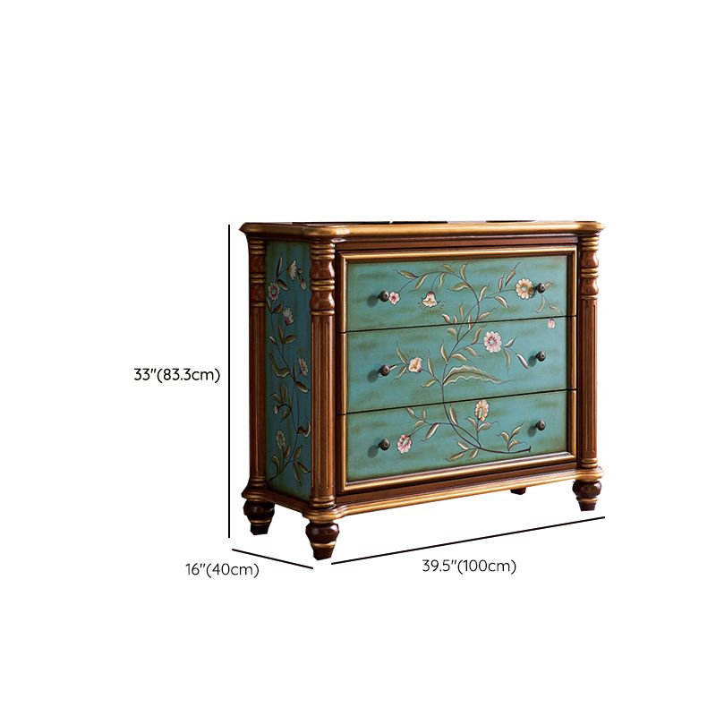 Traditional Storage Chest Dresser Solid Wood Dresser , 15.6 Inch W Clearhalo 'Bedroom Furniture' 'Dressers & Chests' 'dressers_chests' 'furn' 'furn_dressers_chests' 'Furniture' 1200x1200_7a11bc01-dbca-498d-9bde-073875421578