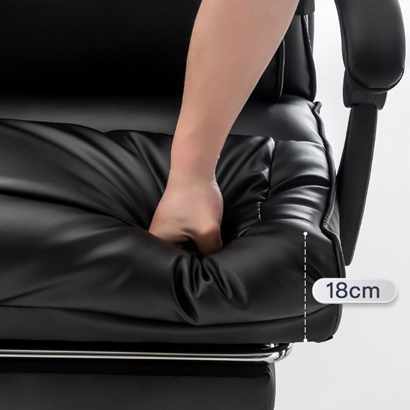 Silla de oficina ejecutiva del brazo ajustable silla de mesa trasera moderna