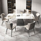 1/4/5/7 Pieces Dining Set Modern Sintered Stone Dining Table and Leather Chairs Dining Set Clearhalo 'Dining Room Sets' 'Dining Tables & Seating' 'dining_room_set' 'furn' 'furn_dining_room_set' 'Furniture' 'furniture_dining_room_set' 'Kitchen & Dining Furniture' 'kitchen&dining_furn' 'kitchen' 1200x1200_7a1222b0-8500-443d-a72e-e85e40a98dca