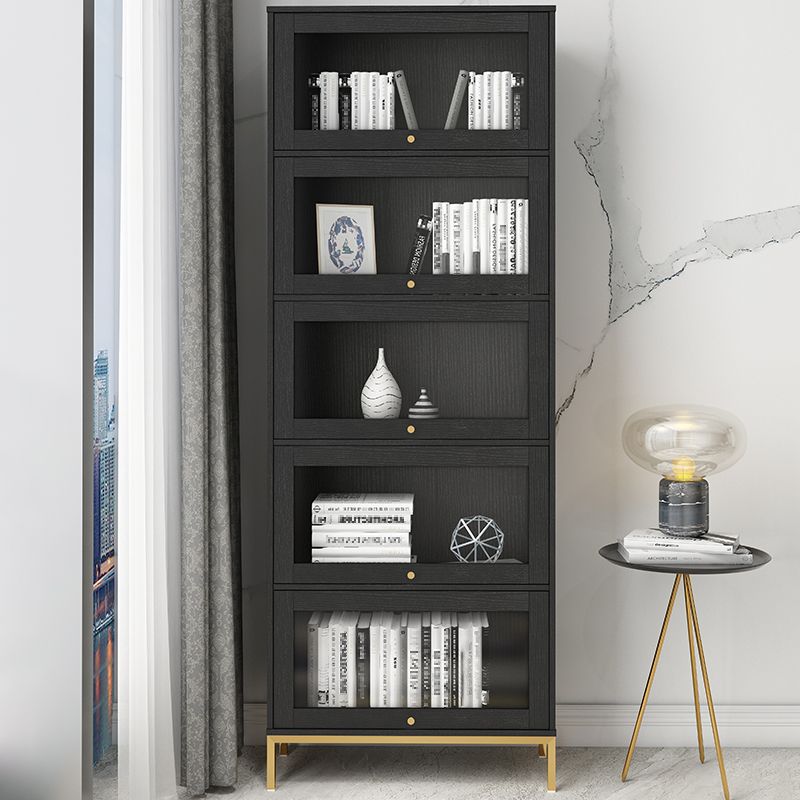 Glam Bookshelf Standard Wooden Shelf Bookcase with Cabinets for Office Clearhalo 'Bookcases' 'furn' 'furn_bookcases' 'Furniture' 'furniture_bookcases' 'Office Furniture' 1200x1200_7a124c81-fd83-4986-84d1-8e0ee5622416