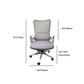 Modern Desk Chair Mesh Computer Chair High-Back Chair in Gray Clearhalo 'furn' 'furn_office_chair' 'Furniture' 'Office Chairs' 'Office Furniture' 'office_chair' 1200x1200_7a138055-257c-45a8-80a3-e72c7c21fe64