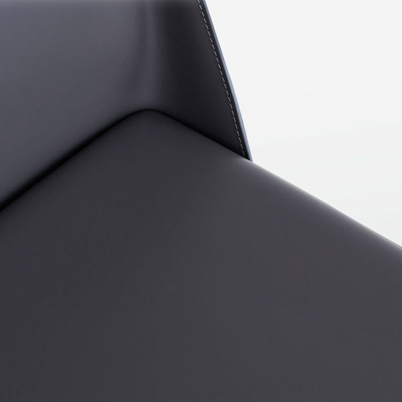 Faux lederen eetkamerstoel eigentijdse eetkamerstoel