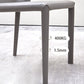 Sillas de comedor sin brazo de cuero sintética silla de comedor moderna para casa