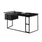 Modern Stone Top Office Desk Rectangle Task Desk with 2 Drawers for Home Clearhalo 'furn' 'furn_office_desk' 'Furniture' 'Office Desks' 'Office Furniture' 'office_desk' 1200x1200_7a19c2d5-fb9c-4d43-93a7-b9d5a170c5d6