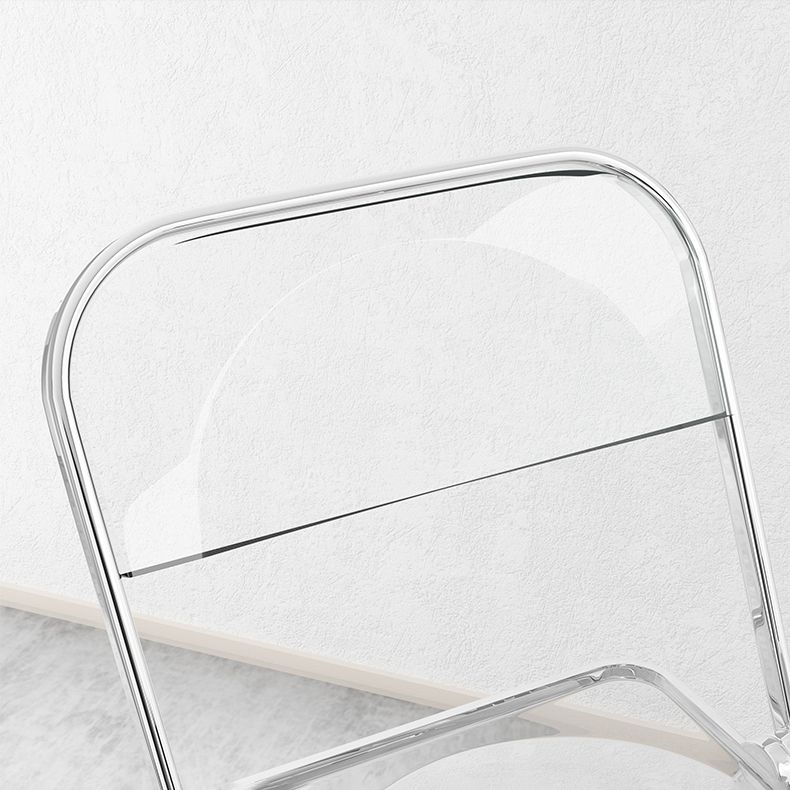 Industrial Style Open Back Dining Side Chair Plastic Dining Armless Chair for Home Clearhalo ' kitchen&dining_furn' 'Dining Chairs' 'Dining Tables & Seating' 'dining_chair' 'furn' 'furn_dining_chair' 'Furniture' 'furniture_dining_chair' 'Kitchen & Dining Furniture' 'kitchen' 1200x1200_7a1a4217-575a-4afb-9e60-1fb86cff6c77