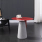 Concrete Modernistic Table Lacquer Round Table for Living Room Clearhalo 'Coffee & Accent Tables' 'End & Side Tables' 'end_side_tables' 'furn' 'furn_end_side_tables' 'Furniture' 'Living Room Furniture' 1200x1200_7a1e5136-756b-4c90-ab04-ddacfc0d61cd