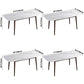 Contemporary Sintered Stone Dining Table Rectangular 4 Legs Table in White Clearhalo ' dining_table' 'Dining Tables & Seating' 'Dining Tables' 'furn' 'furn_dining_table' 'Furniture' 'furniture_dining_table' 'Kitchen & Dining Furniture' 'kitchen&dining_furn' 'kitchen' 'kitchen_dining_table' 1200x1200_7a201a55-95f8-4199-85fd-9208988e439b